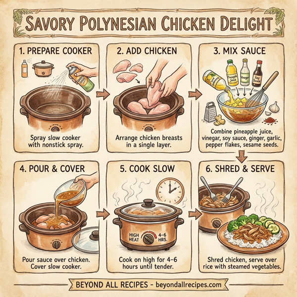 Savory Polynesian Chicken Delight instructions