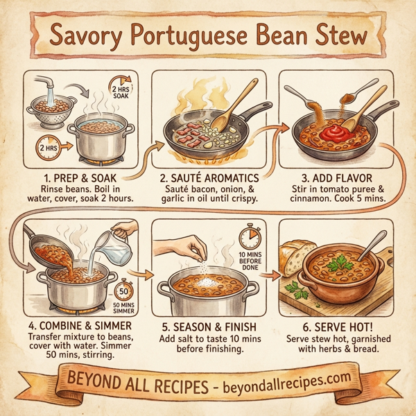 Savory Portuguese Bean Stew instructions
