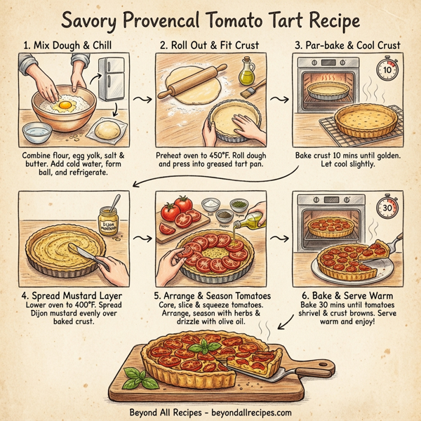 Savory Provencal Tomato Tart instructions