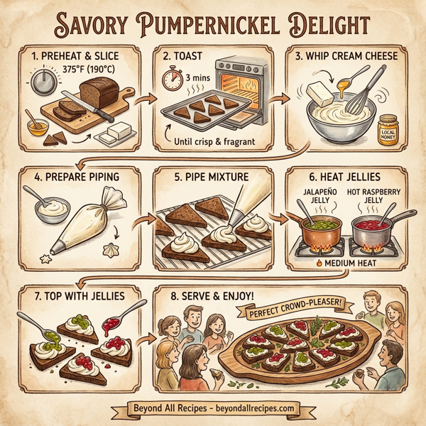 Savory Pumpernickel Delight instructions