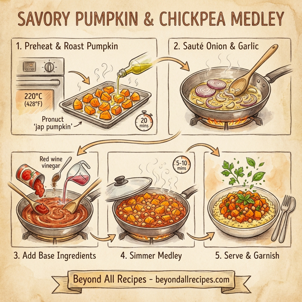 Savory Pumpkin and Chickpea Medley instructions