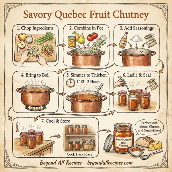 Savory Quebec Fruit Chutney instructions