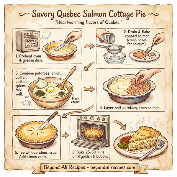 Savory Quebec Salmon Cottage Pie instructions