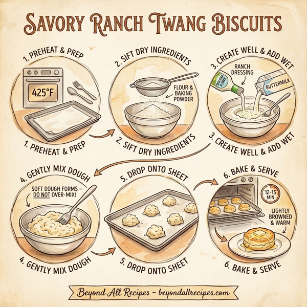 Savory Ranch Twang Biscuits instructions