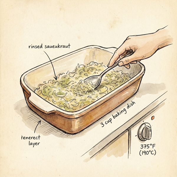 Savory Reuben Casserole Duo instructions