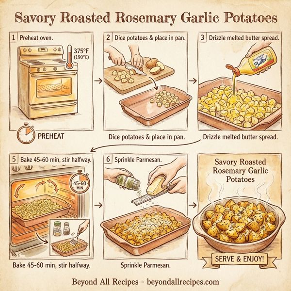 Savory Roasted Rosemary Garlic Potatoes instructions