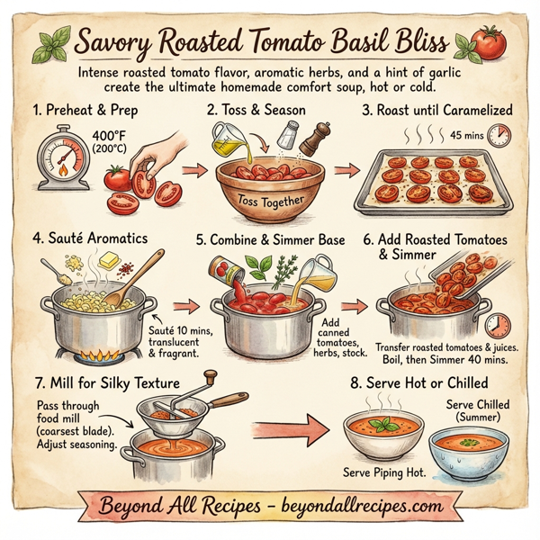 Savory Roasted Tomato Basil Bliss instructions