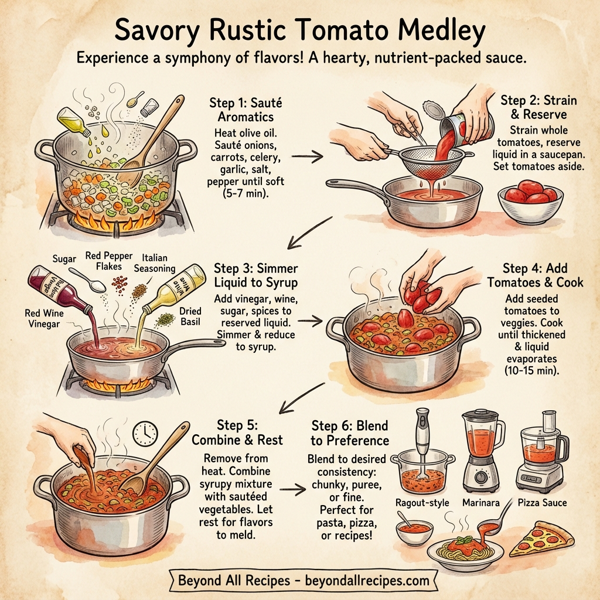 Savory Rustic Tomato Medley instructions