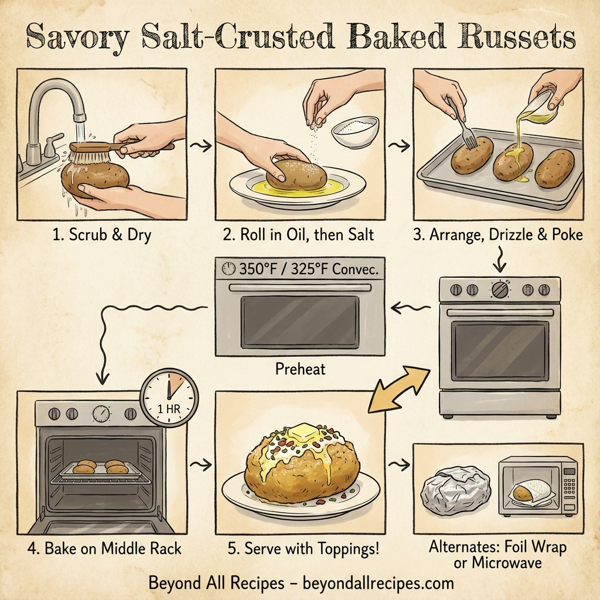 Savory Salt-Crusted Baked Russets instructions