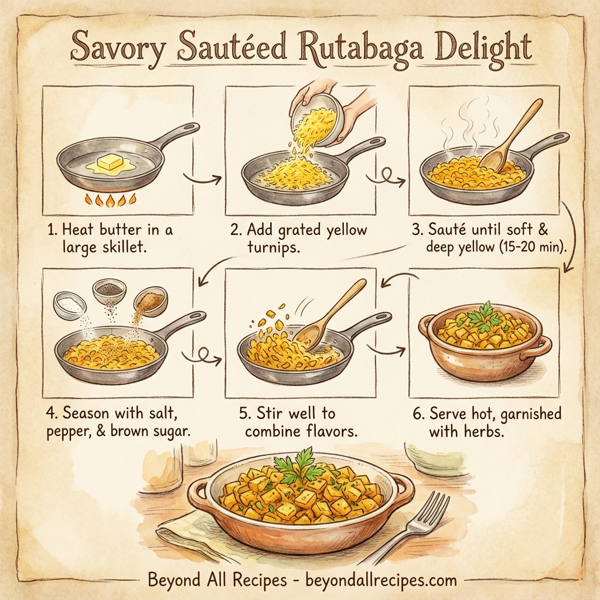 Savory Sautéed Rutabaga Delight instructions