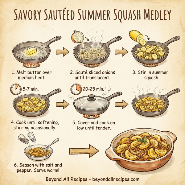 Savory Sautéed Summer Squash Medley instructions