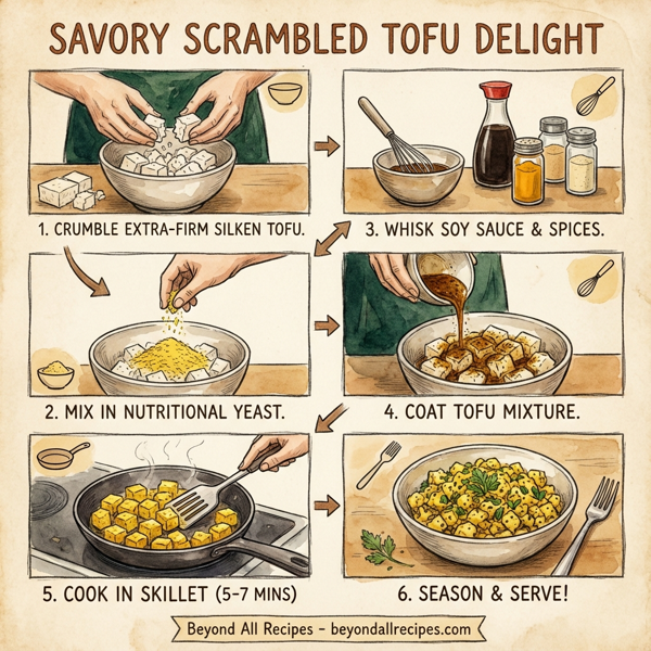 Savory Scrambled Tofu Delight instructions