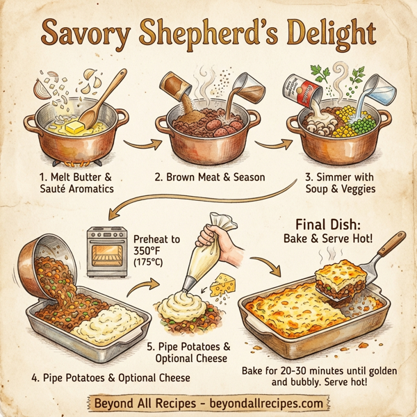 Savory Shepherd's Delight instructions