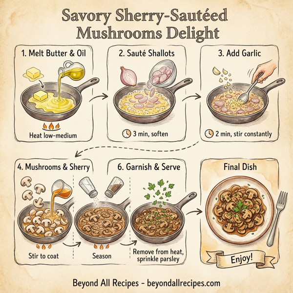Savory Sherry-Sautéed Mushrooms Delight instructions