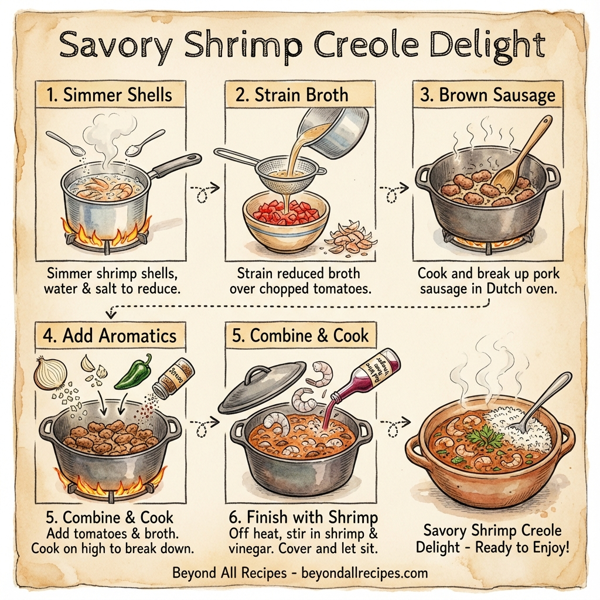 Savory Shrimp Creole Delight instructions