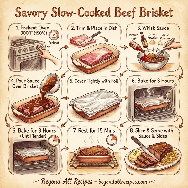 Savory Slow-Cooked Beef Brisket instructions