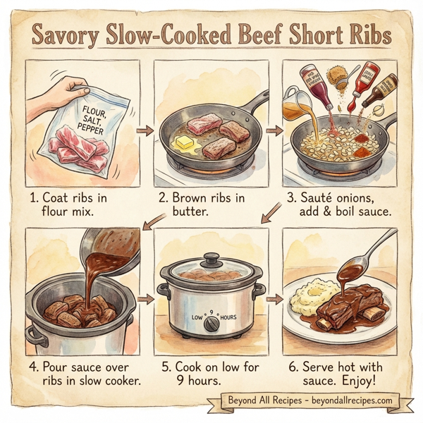 Savory Slow-Cooked Beef Short Ribs instructions