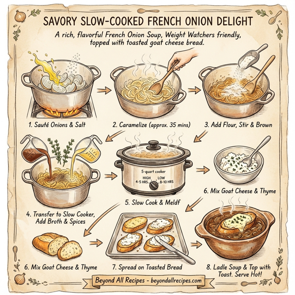 Savory Slow-Cooked French Onion Delight instructions