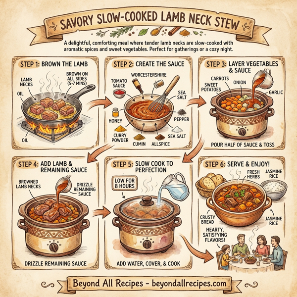 Savory Slow-Cooked Lamb Neck Stew instructions