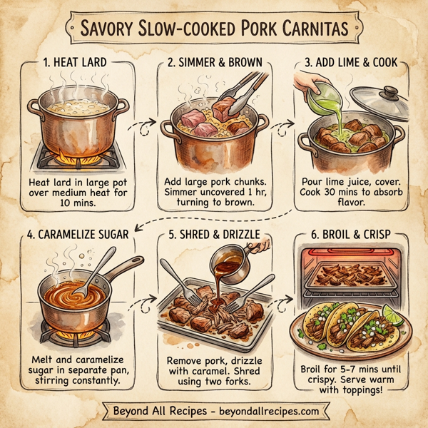 Savory Slow-Cooked Pork Carnitas instructions