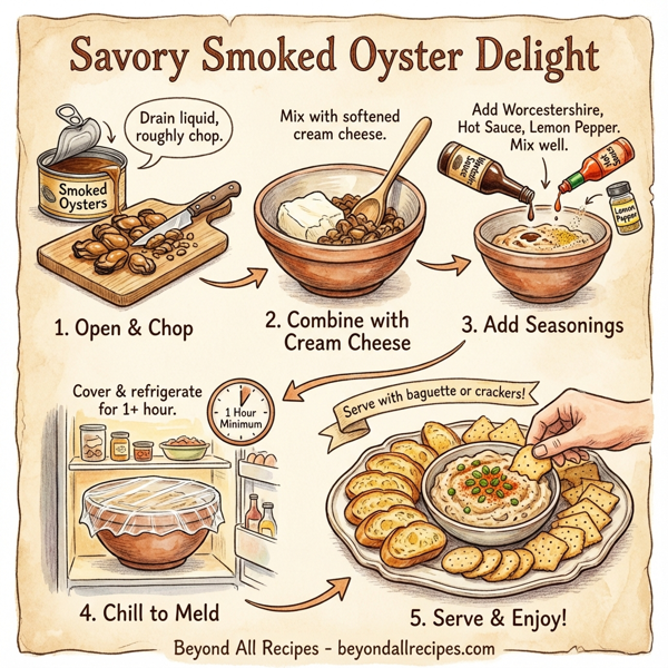 Savory Smoked Oyster Delight instructions