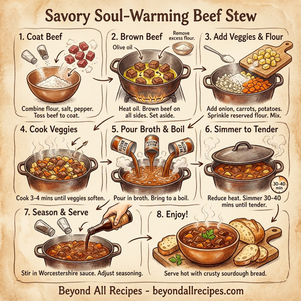Savory Soul-Warming Beef Stew instructions