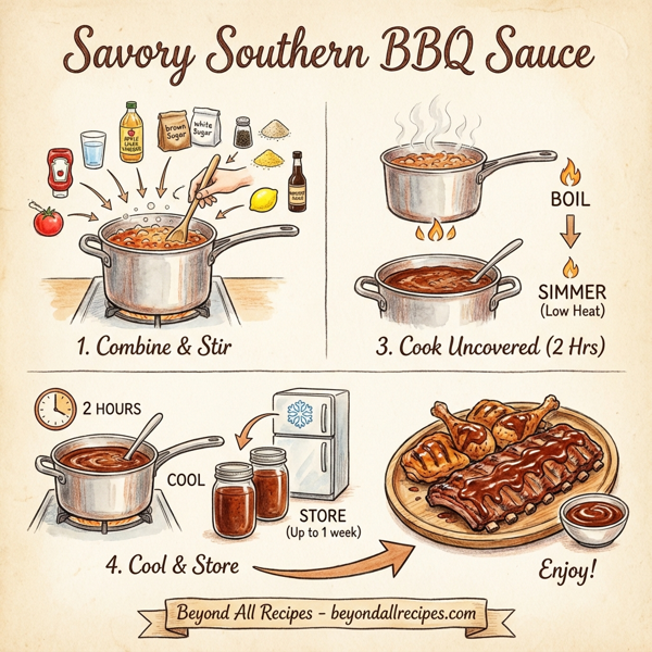 Savory Southern BBQ Sauce instructions
