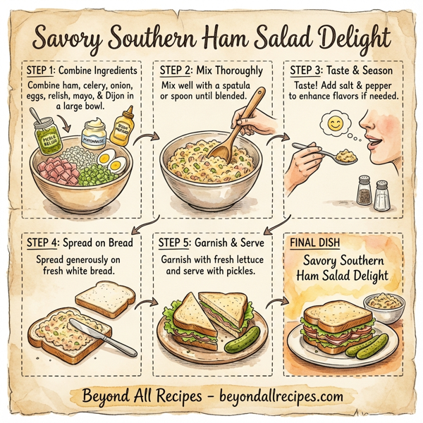 Savory Southern Ham Salad Delight instructions