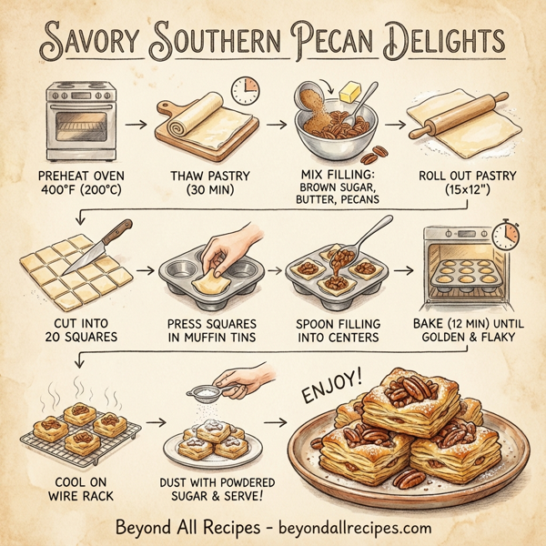 Savory Southern Pecan Delights instructions