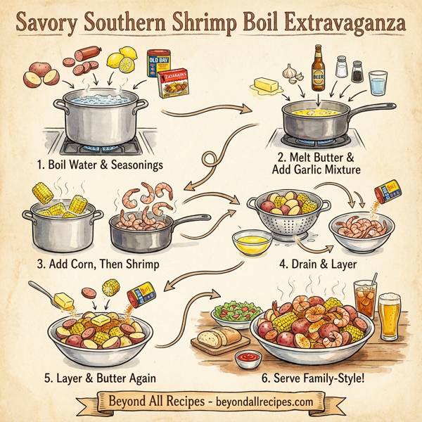 Savory Southern Shrimp Boil Extravaganza instructions