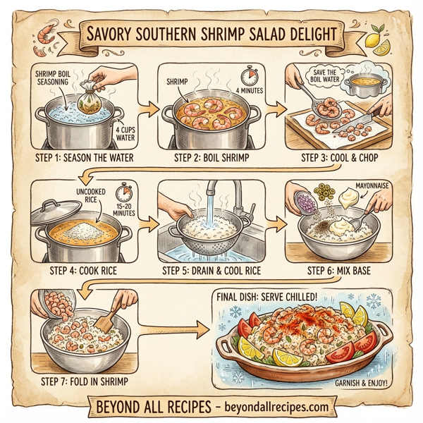 Savory Southern Shrimp Salad Delight instructions