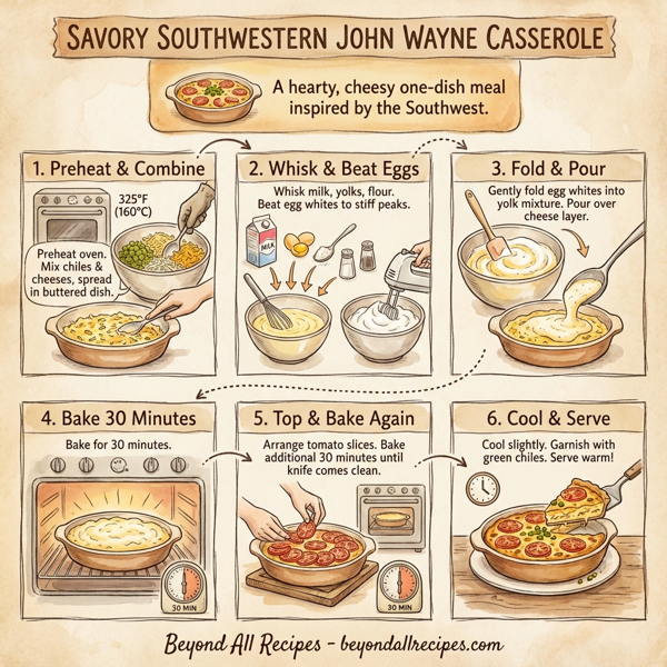 Savory Southwestern John Wayne Casserole instructions
