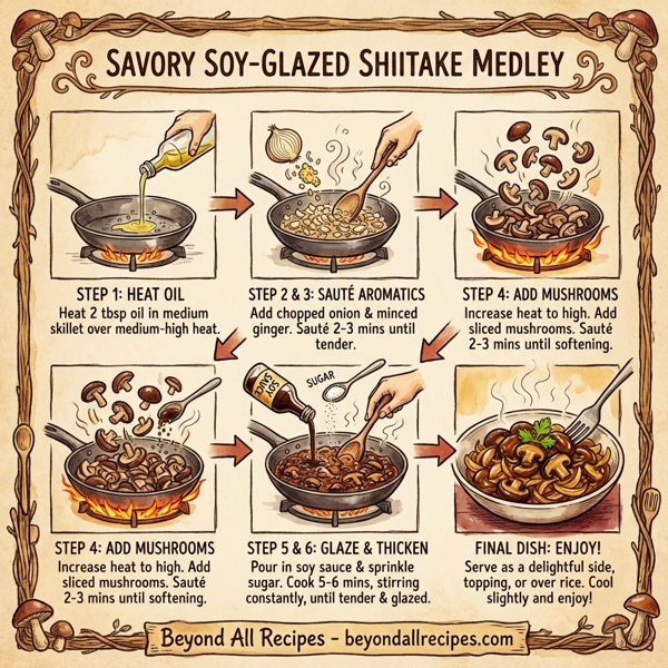 Savory Soy-Glazed Shiitake Medley instructions