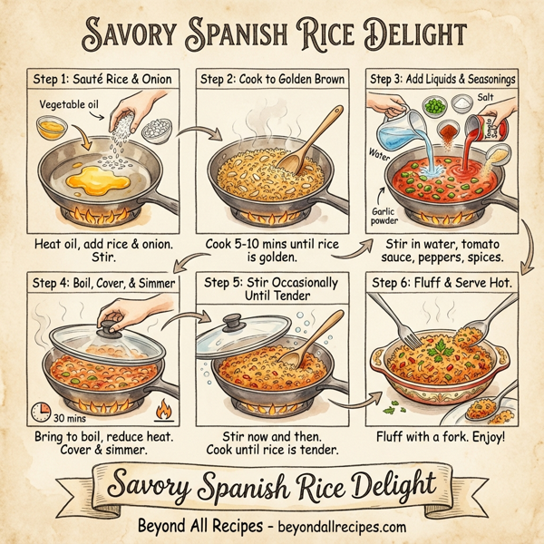 Savory Spanish Rice Delight instructions