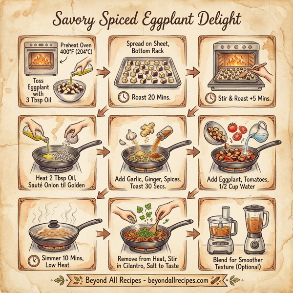 Savory Spiced Eggplant Delight instructions
