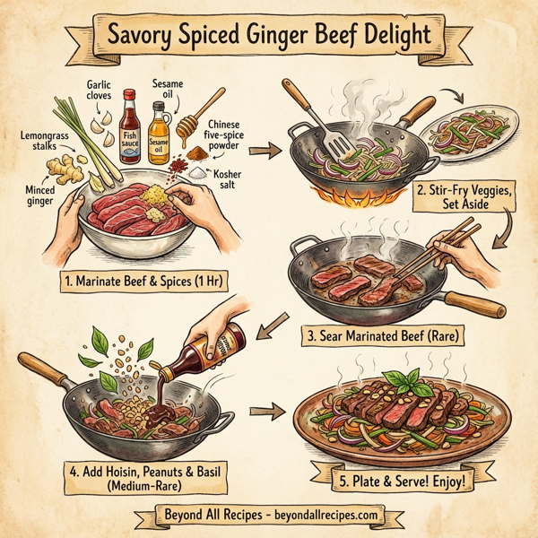 Savory Spiced Ginger Beef Delight instructions