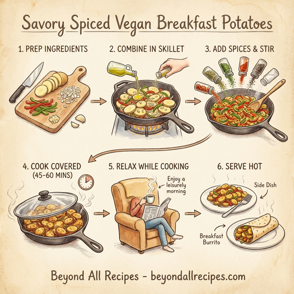 Savory Spiced Vegan Breakfast Potatoes instructions