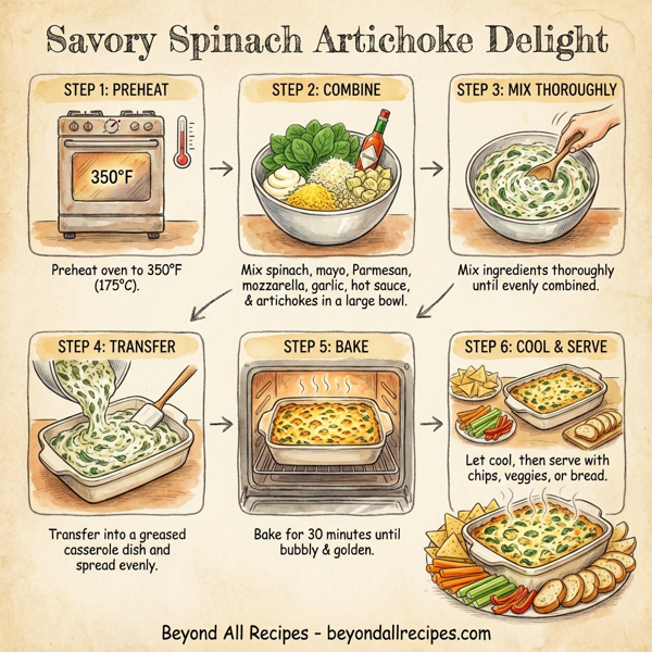 Savory Spinach Artichoke Delight instructions