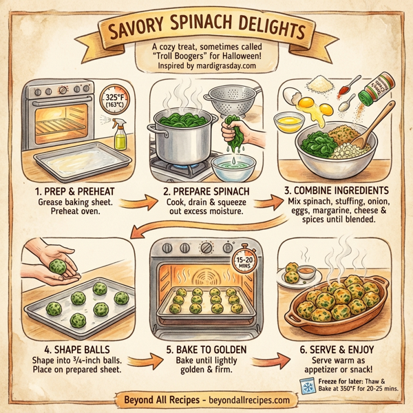 Savory Spinach Delights instructions