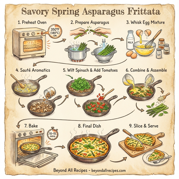 Savory Spring Asparagus Frittata instructions