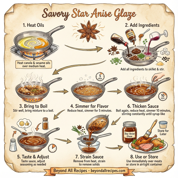 Savory Star Anise Glaze instructions