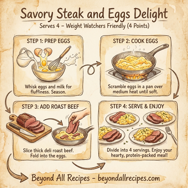 Savory Steak and Eggs Delight instructions