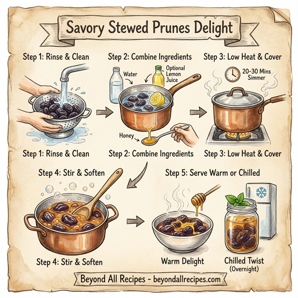 Savory Stewed Prunes Delight instructions