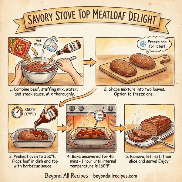 Savory Stove Top Meatloaf Delight instructions