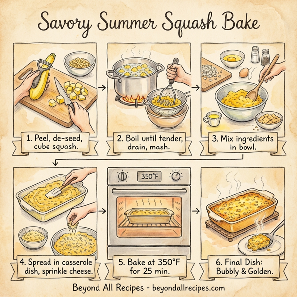 Savory Summer Squash Bake instructions