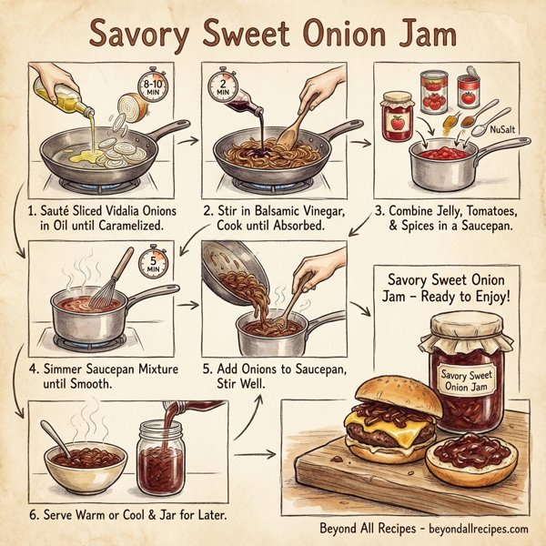 Savory Sweet Onion Jam instructions