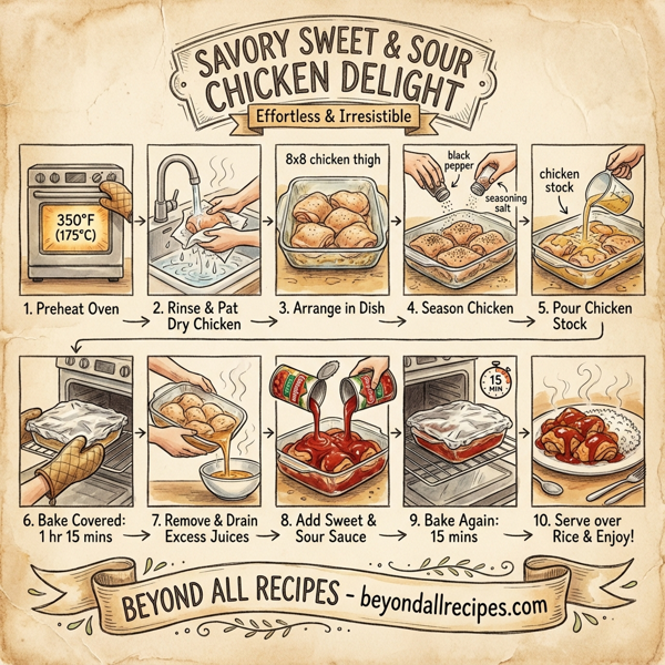 Savory Sweet & Sour Chicken Delight instructions