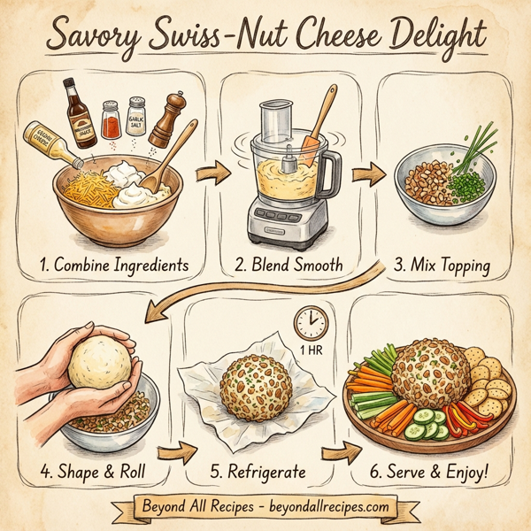 Savory Swiss-Nut Cheese Delight instructions