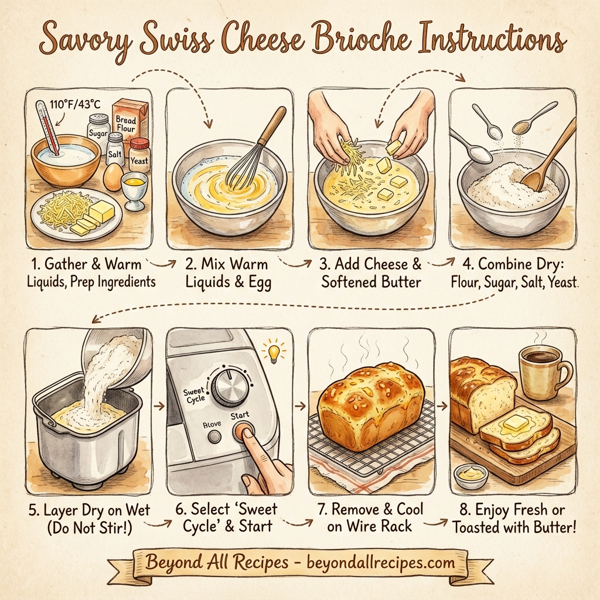 Savory Swiss Cheese Brioche instructions