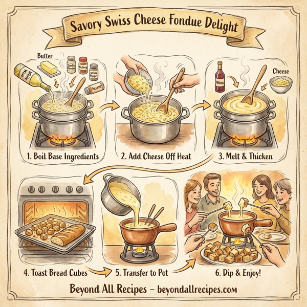 Savory Swiss Cheese Fondue Delight instructions